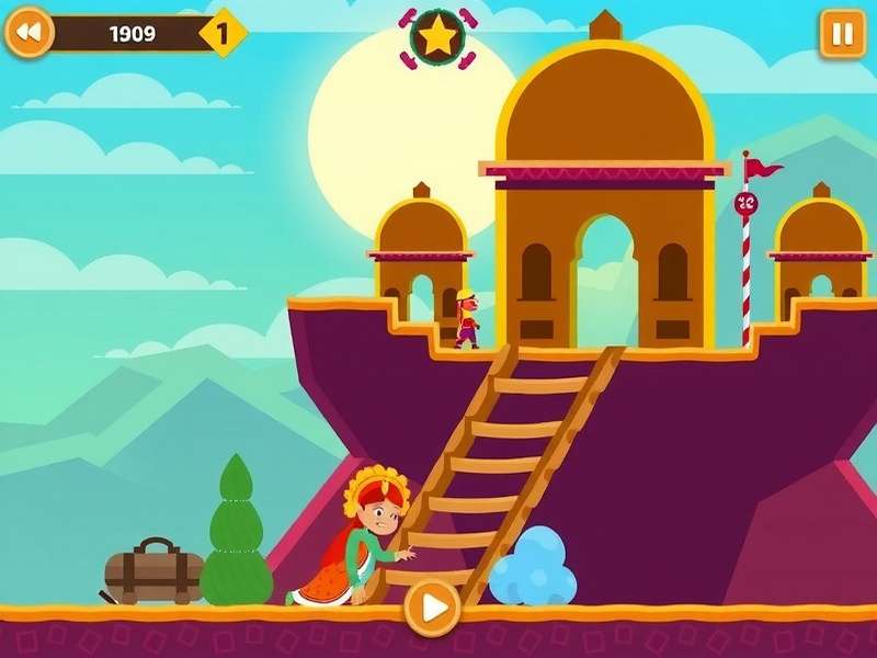 Candy Odyssey Across India gameplay screenshot